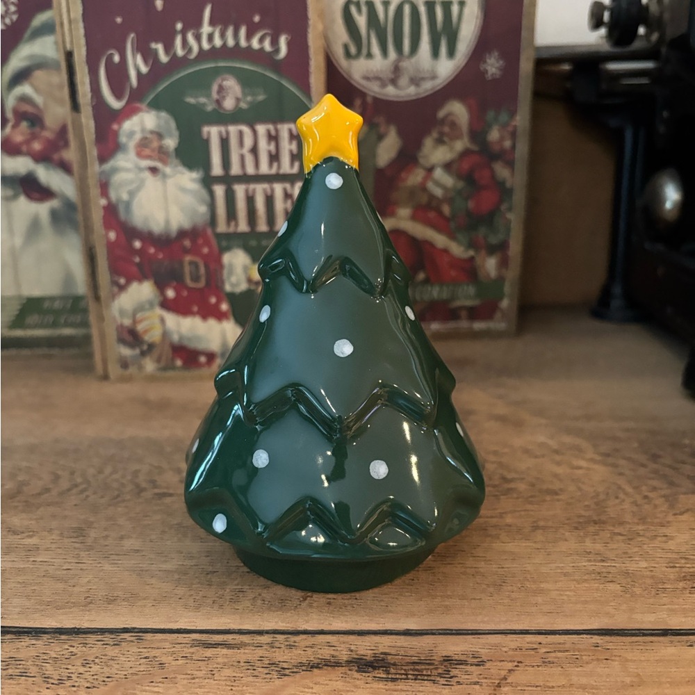 Rae Dunn Christmas Tree Mug Topper